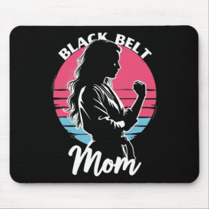 Black Bälte Mamma Martial Arts Karate Jiu-jitsu Ta Musmatta