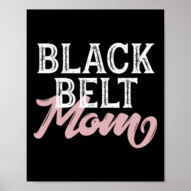 Black Bälte Mamma Poster (Framsidan)