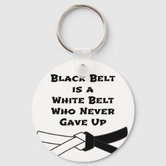 Black Bälte Nyckelring