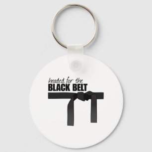 Black Bälte Nyckelring