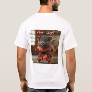 Black Bälte Piglet T-Shirt