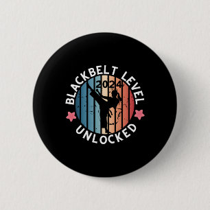 Black Bälte Women Achievement Gift Knapp