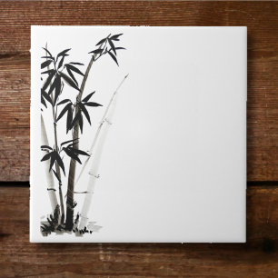 Black Bamboo - Bläck Kakelplatta