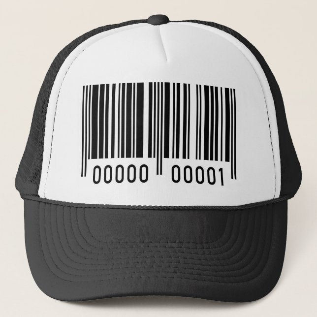 Black Barcode Cap Keps (Framsida)