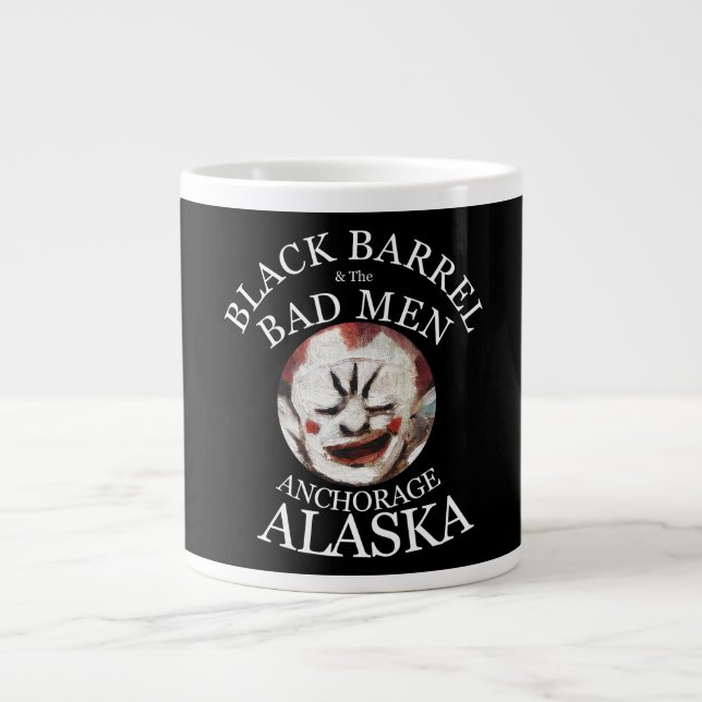 BLACK BARREL & BAD MANAR ANCHORAGE ALASKA AK JUMBO MUGG (Framsidan)