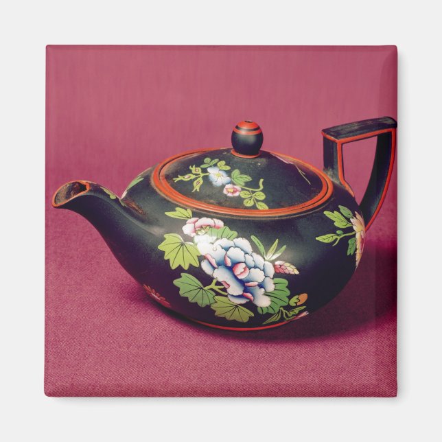 Black basalt tekanna magnet (Framsidan)