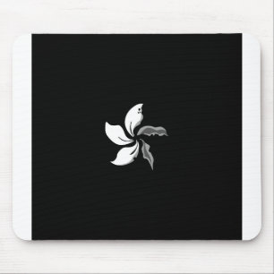 Black Bauhinia Wilted Petals Flagga Hongkong Musmatta