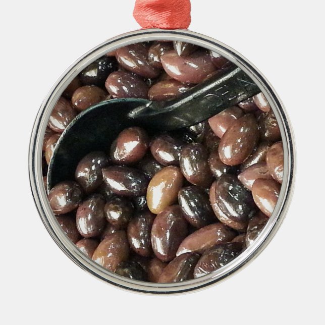 Black Beans Julgransprydnad Metall (Framsidan)