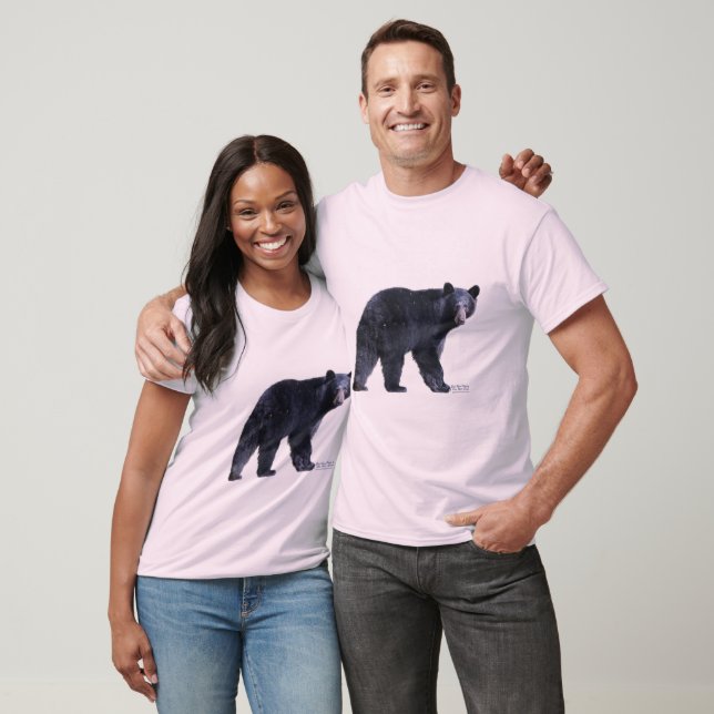 BLACK BEAR 2 Wildlife Supporter Shirt Tröja (Unisex)