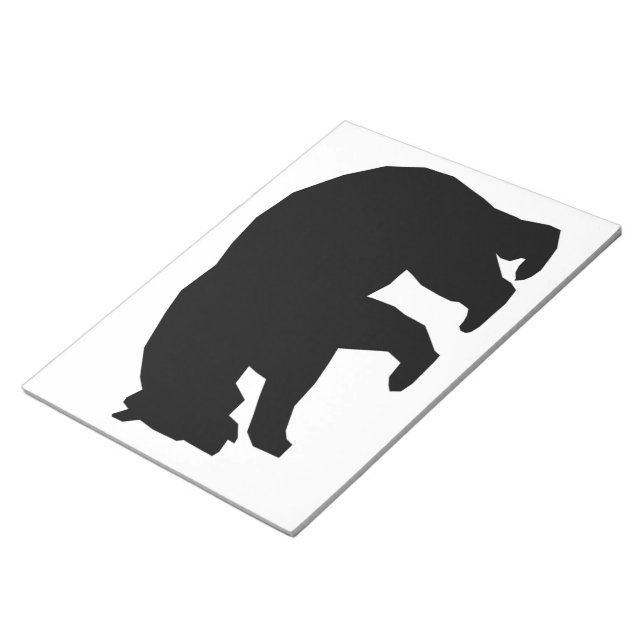 BLACK BEAR ANTECKNINGSBLOCK (Vinklad)