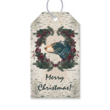 Black Bear Birch Bark Gräs Berries