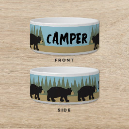 Black Bear Camping Hund Cat Pet