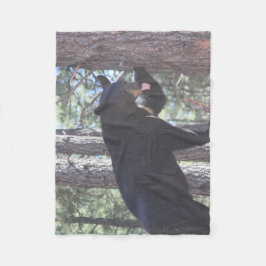 Black Bear Fleece Blanket