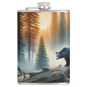 Black Bear i Forest Fickplunta