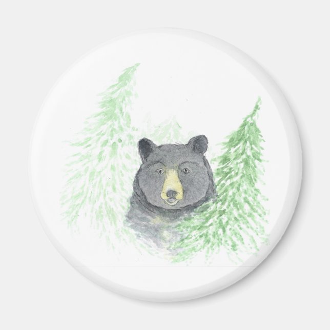 Black Bear-jul Magnet (Framsidan)