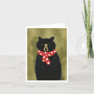 Black Bear-julkort Helgkort
