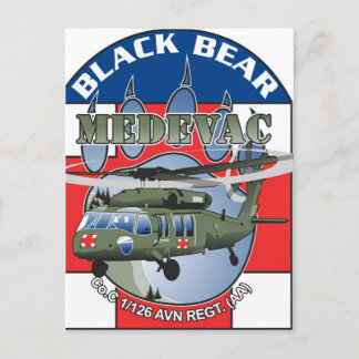 Black Bear Medivac vykort