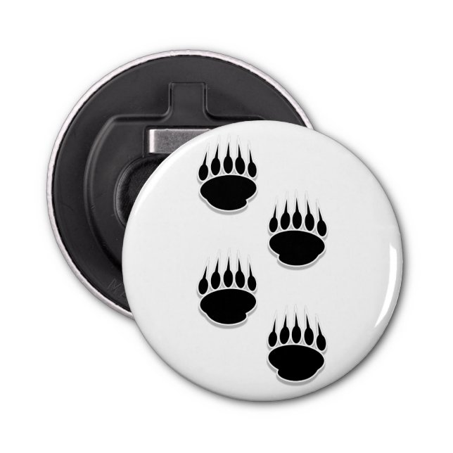 Black Bear Tass avtryck Flasköppnare (Framsidan)