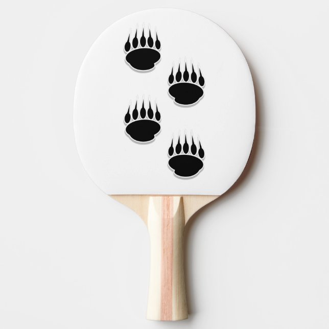 Black Bear Tass avtryck Pingisracket (Framsidan)