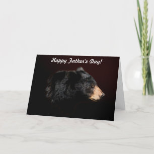 Black Bear Wildlife Fars dag-kort Kort