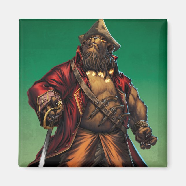 Black Bear'd Magnet (Framsidan)