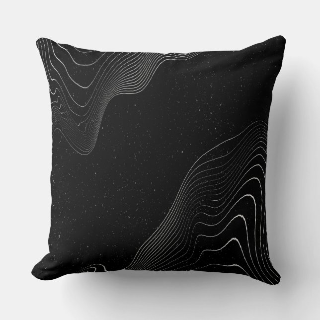 Black Beasutifl Pillow Kudde (Framsida)