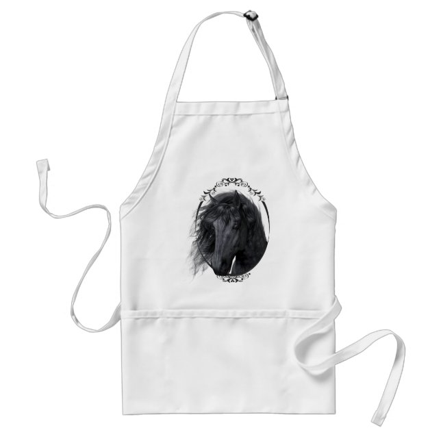 Black Beauty Apron Förkläde (Framsidan)