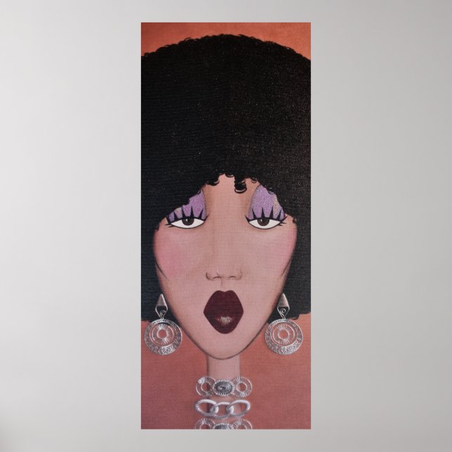 "Black Beauty Diva" Poster (Framsidan)