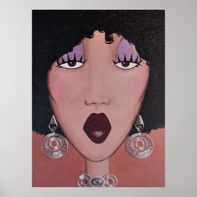 "Black Beauty Diva" Poster (Framsidan)