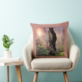 Black Beauty Friesian Horse - Pillow Kudde