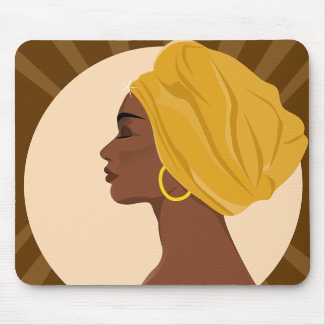 Black Beauty Mouse Pad Musmatta (Framsidan)