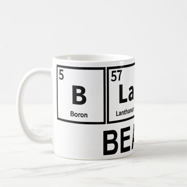 Black Beauty Periodic Bord Kaffemugg (Vänster)