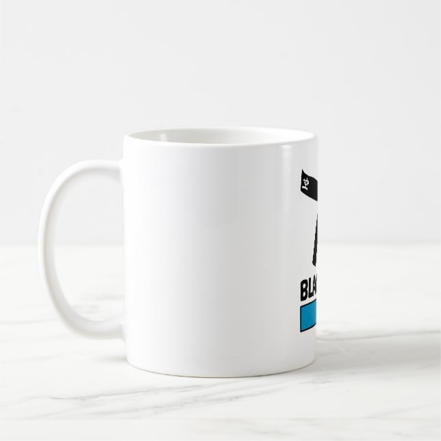 black belt loading martial arts karate Taekwondo Kaffemugg (Vänster)