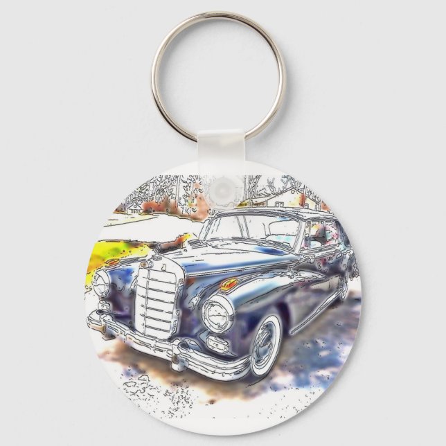 Black Benz Nyckelring (Framsida)