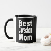 Black Best Cavachon Mamma Mugg