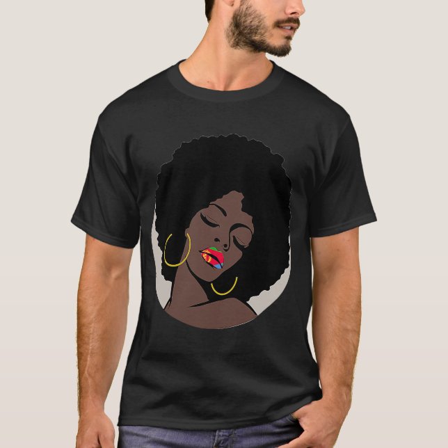 Black Bevackra Eritrean Girls Eritrea Mamma T Shirt (Framsida)