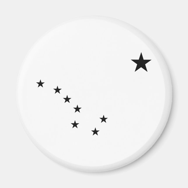 Black Big Dipper Magnet (Framsidan)