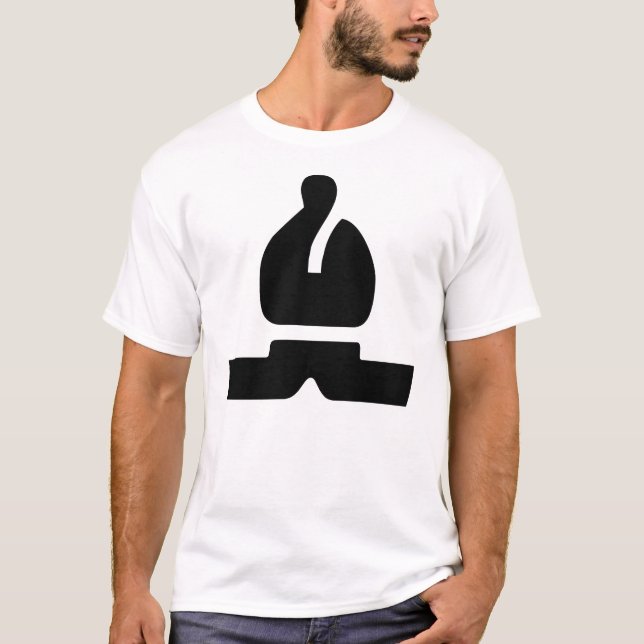 Black Bishop T Shirt (Framsida)