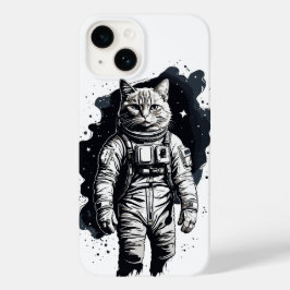 Black Bläck Astronaut Cat Design