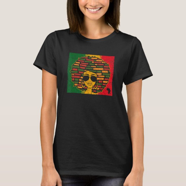 Black Black History M T Shirt (Framsida)