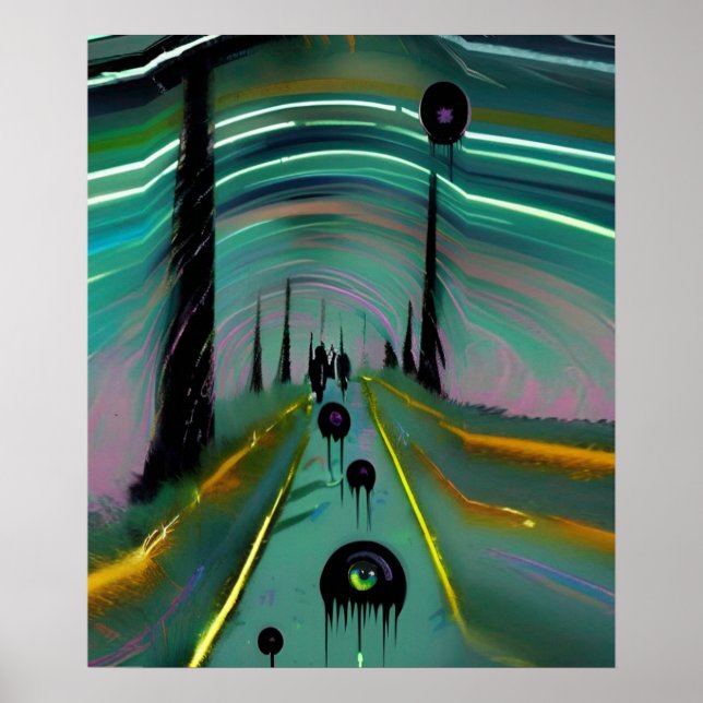 Black Blobs Poster (Framsidan)