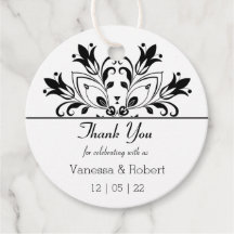 Black Blommigt Mandala