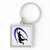 Black Blue Basketball Logotyp