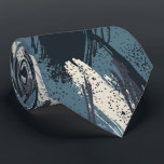 Black Blue Ivory Camouflage Neck Tie Slips<br><div class="desc">Manar har en modern kamouflage mönster i svart,  blå och gräddan. MER design i butik. Coola till kontoret,  en natt i staden,  bröllop,  för brudgummen eller marskalkarna eller ge som gåva till make,  pappa,  bror eller bästa vän. Gör en påstående!</div>