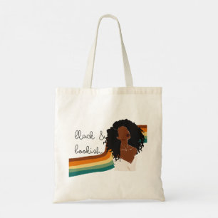 Black Bok Älskare Gift for Tonåringar, Women Tote Tygkasse