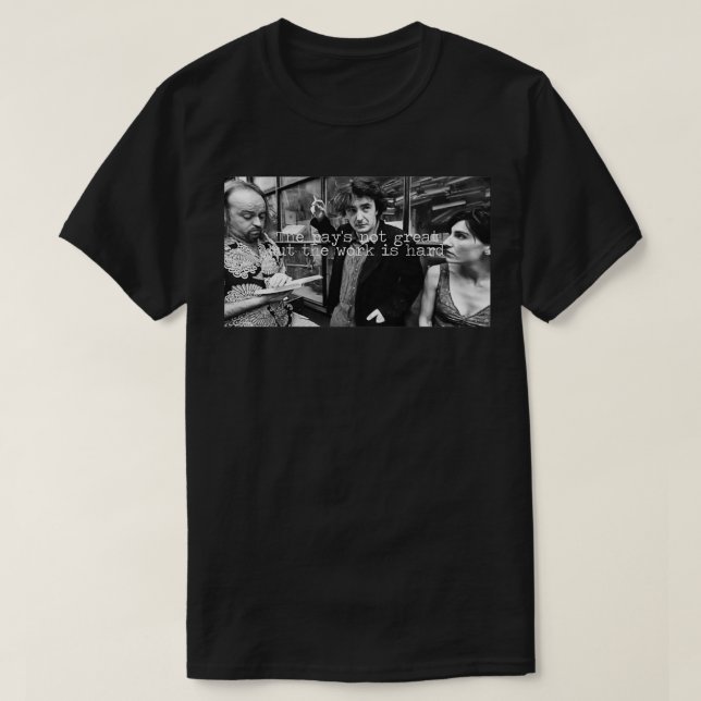 Black Bokar T Shirt (Design framsida)