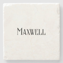 Black Bold Modern Typography Family Namn Stenunderlägg