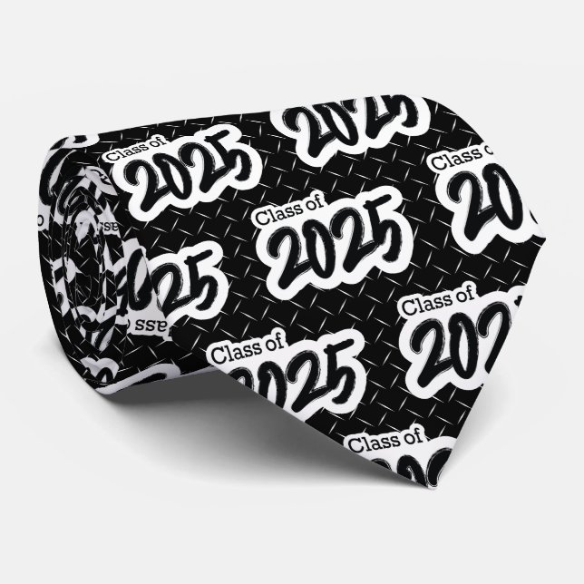 Black Bold Push Class 2025 Slips (Rullad)