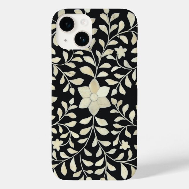 Black Bone Inlay Phone Case (Baksida)