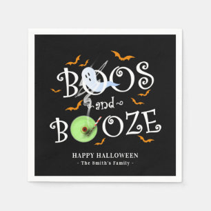 Black Boos & Sprit Halloween fest Pappersservett